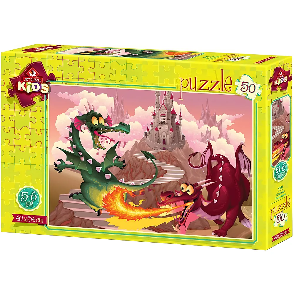 Art Puzzle Die Drachen - 50 Teile