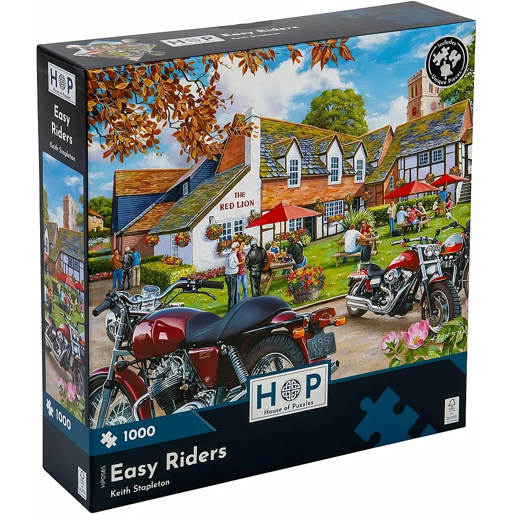 HOP - House of Puzzles Easy Riders 1000Teile
