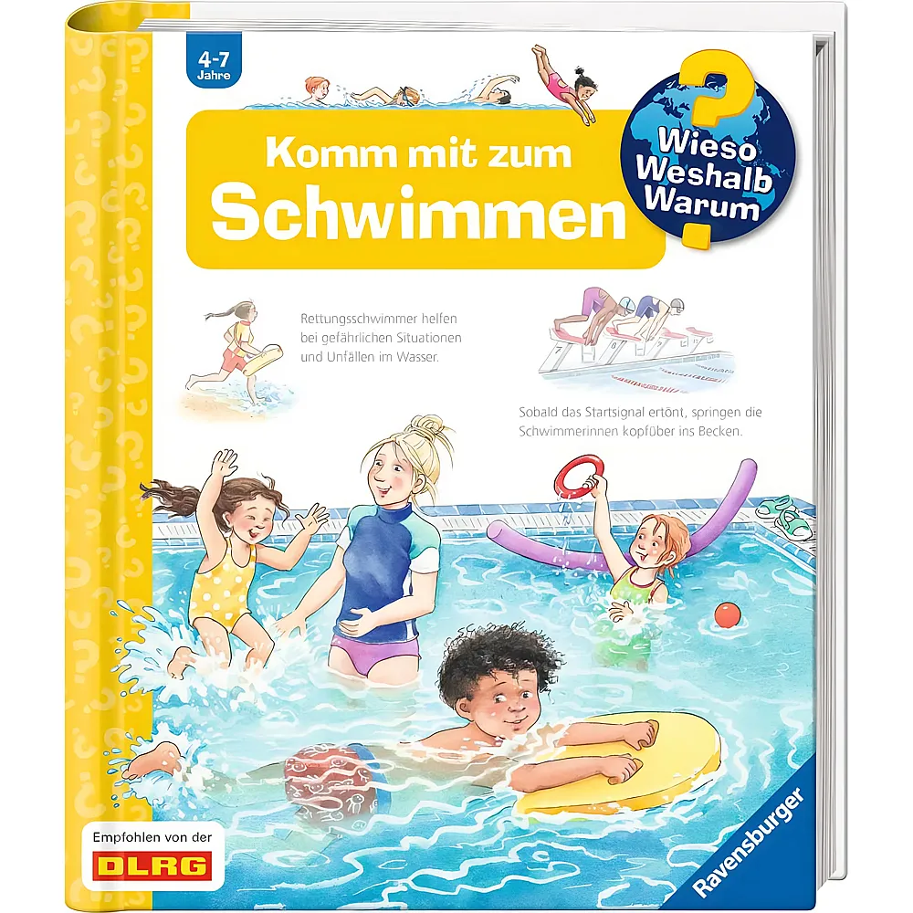 Ravensburger Wieso Weshalb Warum Komm mit zum Schwimmen Nr.26