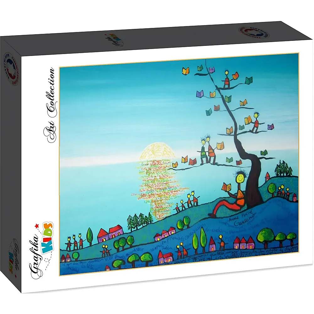 Grafika Puzzle Art Collection Anne Poir� & Patrick Guallino Soleil sur Livres - 204 Teile