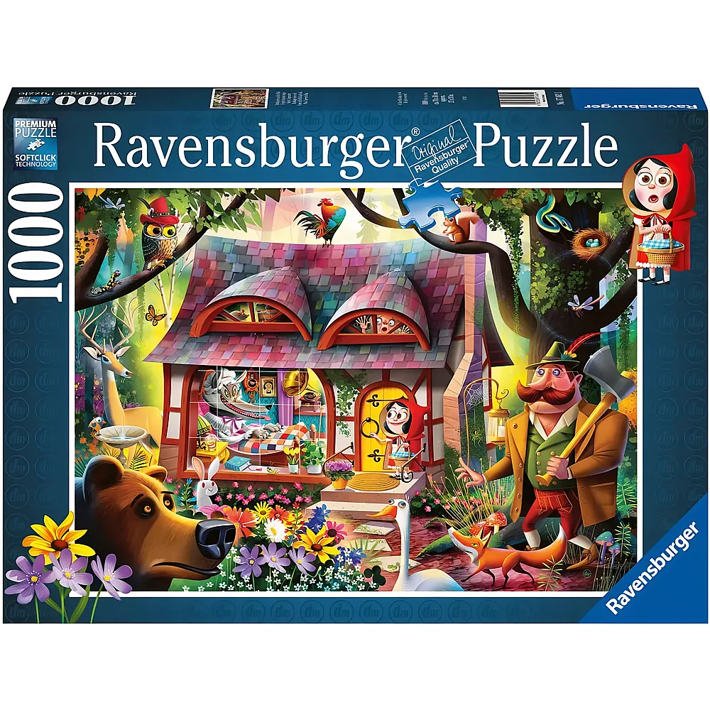 Ravensburger Puzzle Komm rein Rotk�ppchen - 1000 Teile