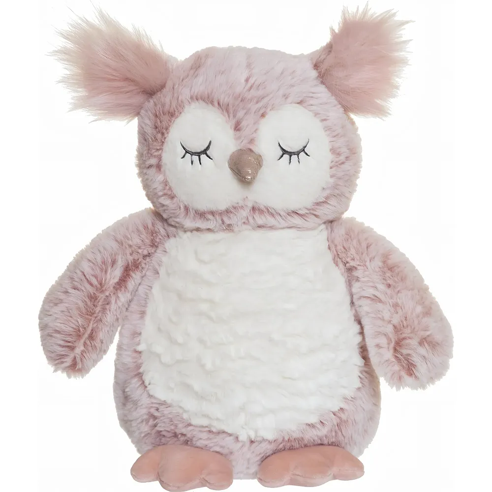 meinspielzeug - Teddykompaniet Eule Tove Rosa - 25 cm | V�gel Pl�sch