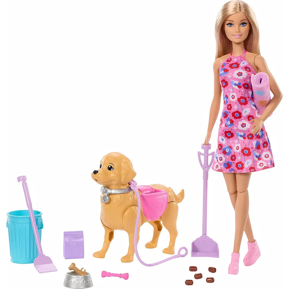 Barbie Malibu Hundespaziergang Spielset