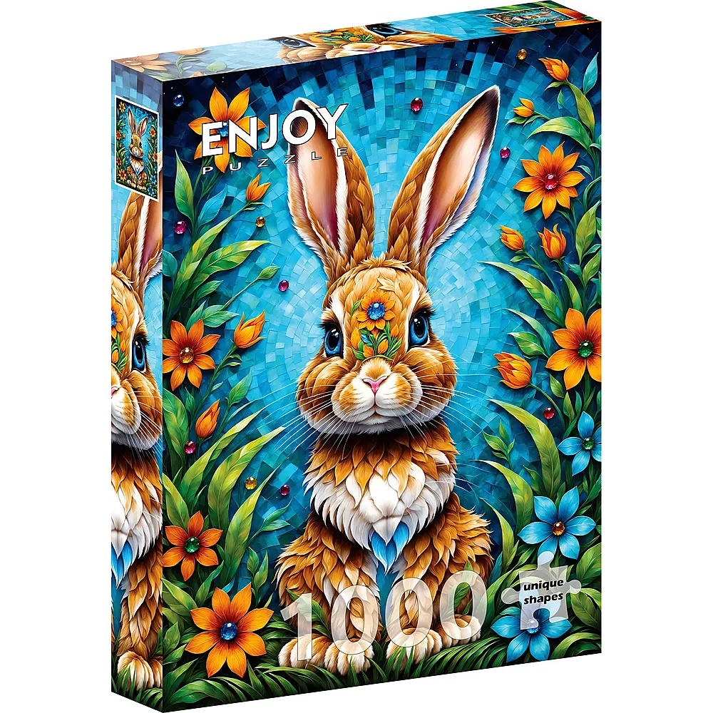 Enjoy Puzzle Gartenhase - 1000 Teile