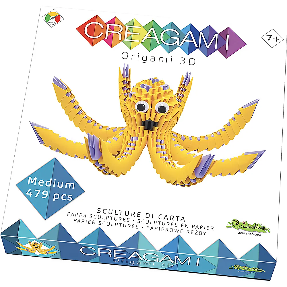 Creagami Origami 3D Oktopus 479Teile