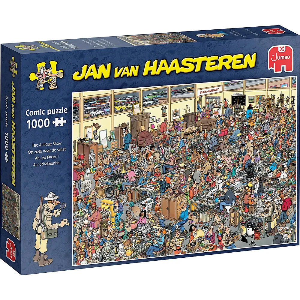 Jumbo Puzzle Jan van Haasteren Auf Schatzsuche - 1000 Teile