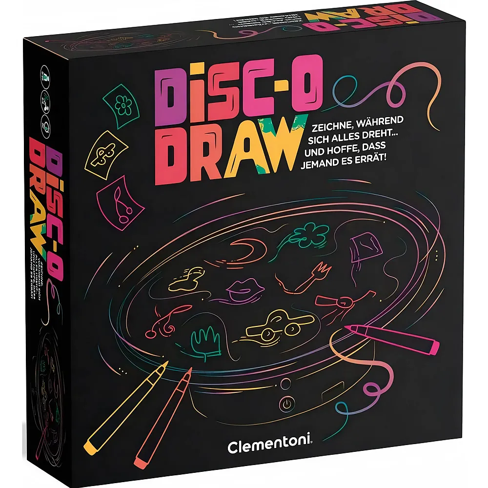 Clementoni Spiele Disco Draw - Deutsch