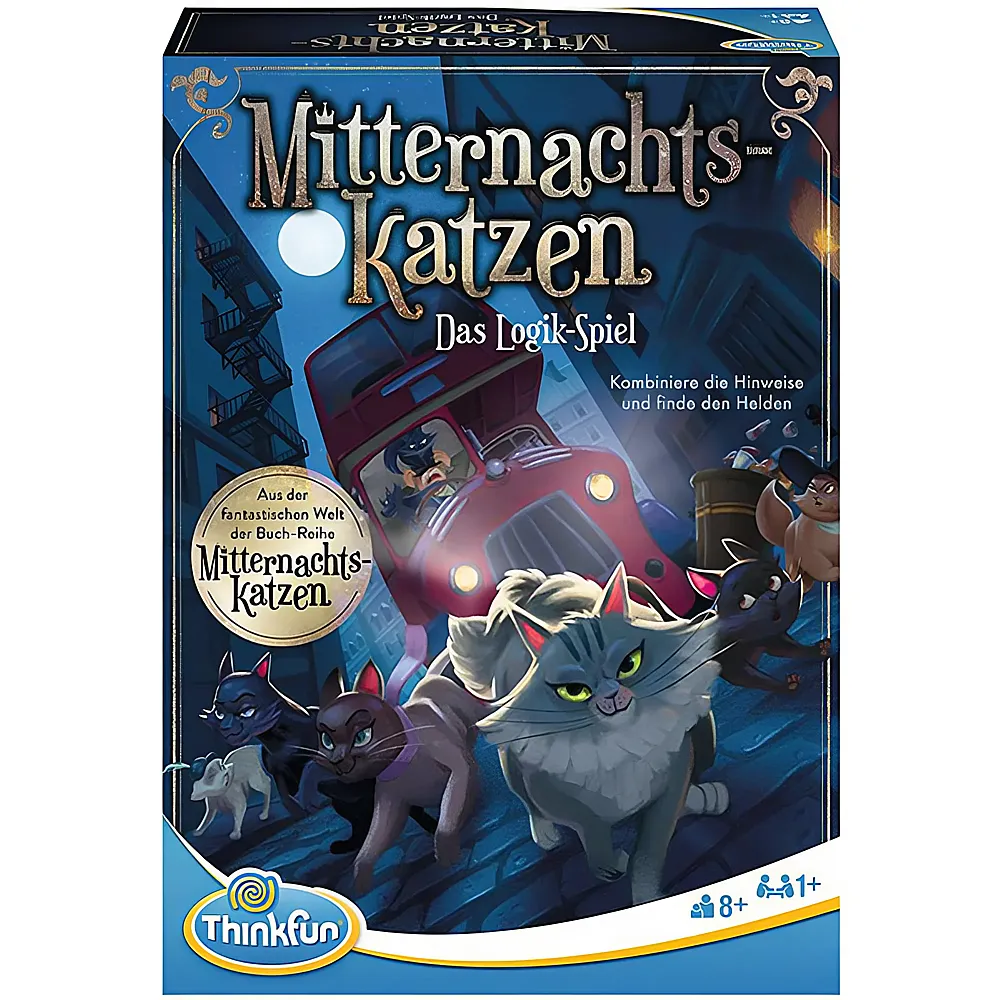 Thinkfun Mitternachts-Katzen das Logik-Spiel