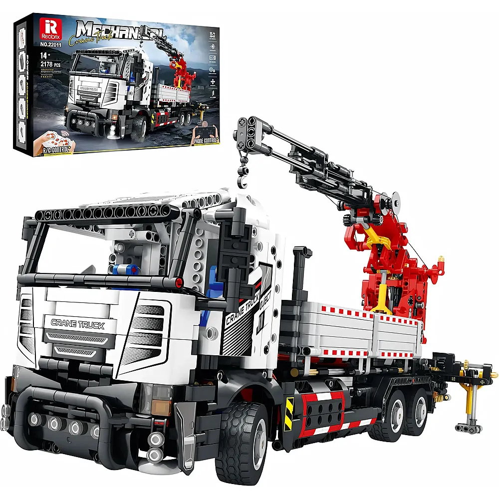 Reobrix RC Kran-LKW mit Motoren 22011