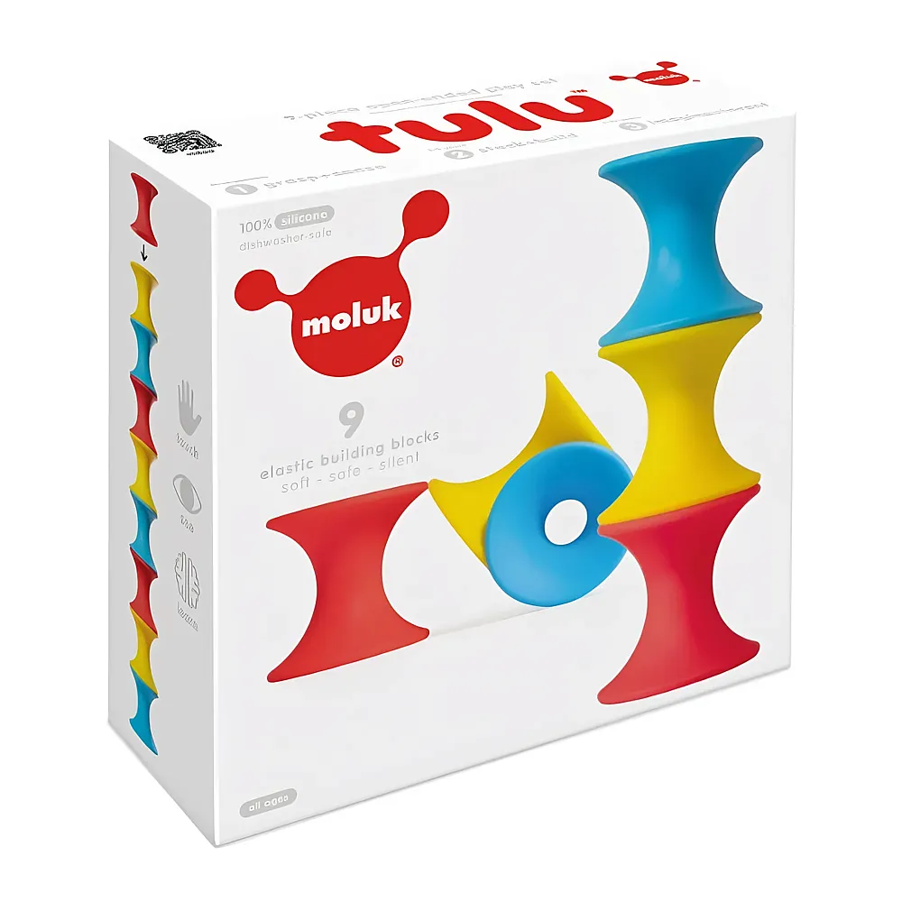 Moluk Tulu Set bunt - 9 Teile