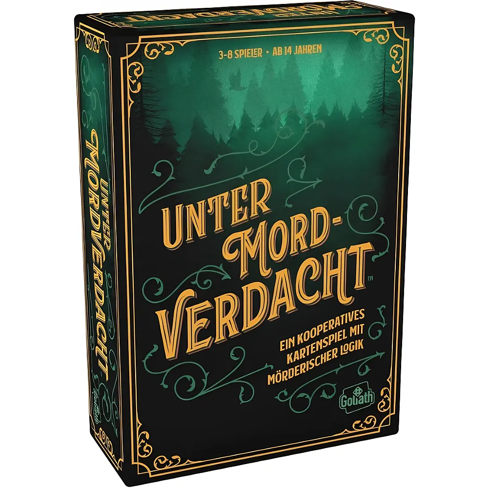 Goliath Spiele Unter Mordverdacht Kooperatives Krimispiel - Deutsch