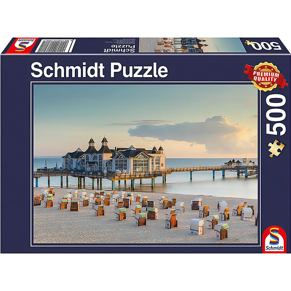 Schmidt Puzzle Ostseebad Sellin 500Teile