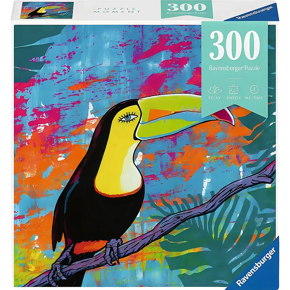 Ravensburger Puzzle Magic Tukan 300Teile