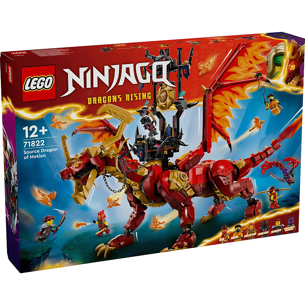 LEGO Ninjago Quelldrache der Bewegung 71822