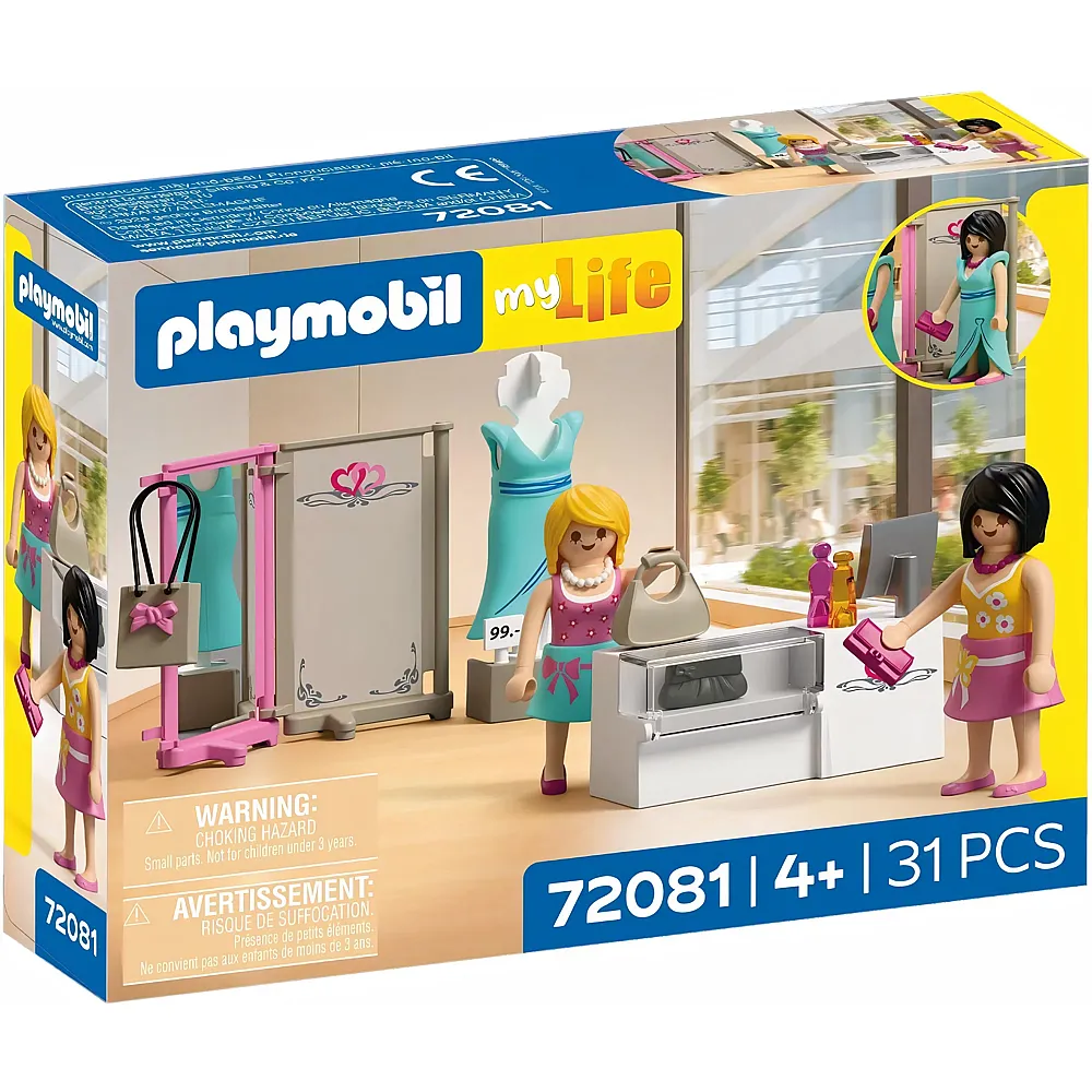 PLAYMOBIL My Life Modeboutique 72081
