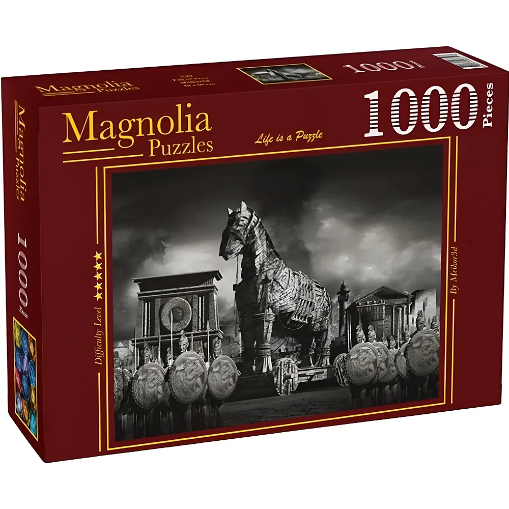 Magnolia Puzzle Fall of Troy 1000Teile