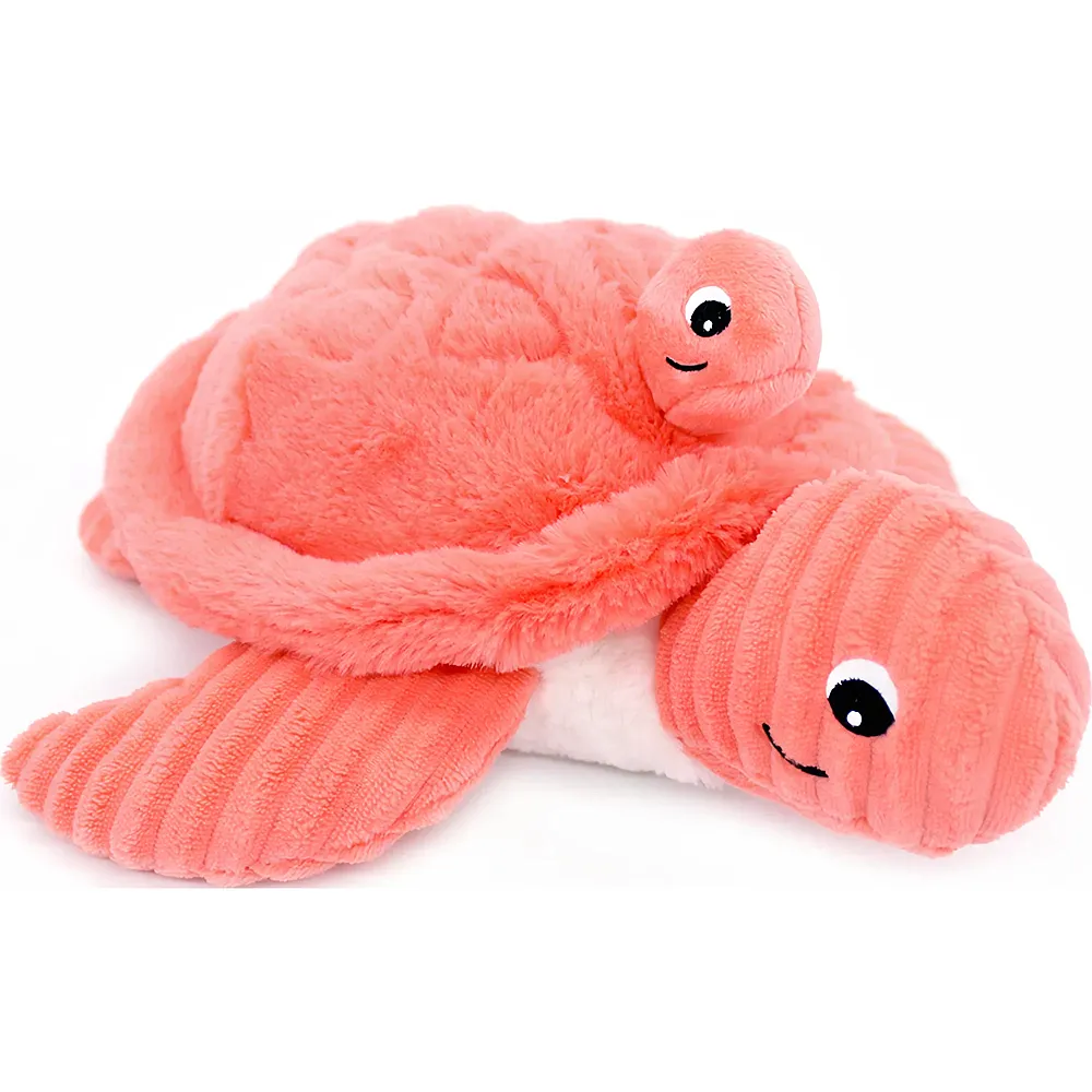 meinspielzeug - Les D�glingos Sauvenou die Schildkr�ten-Mama mit Baby - 29 cm | Meerestiere Pl�sch