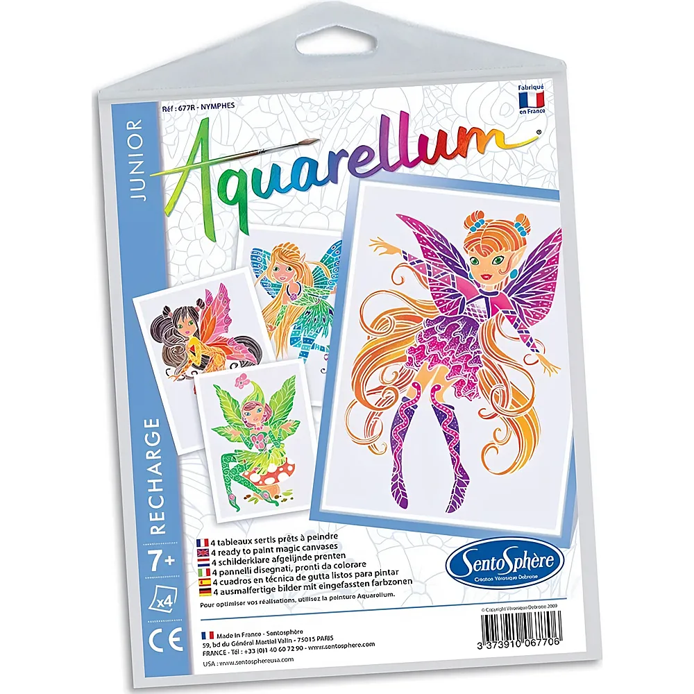 Sentosphere Aquarellum Nymphen Nachf�llpackung | Malsets