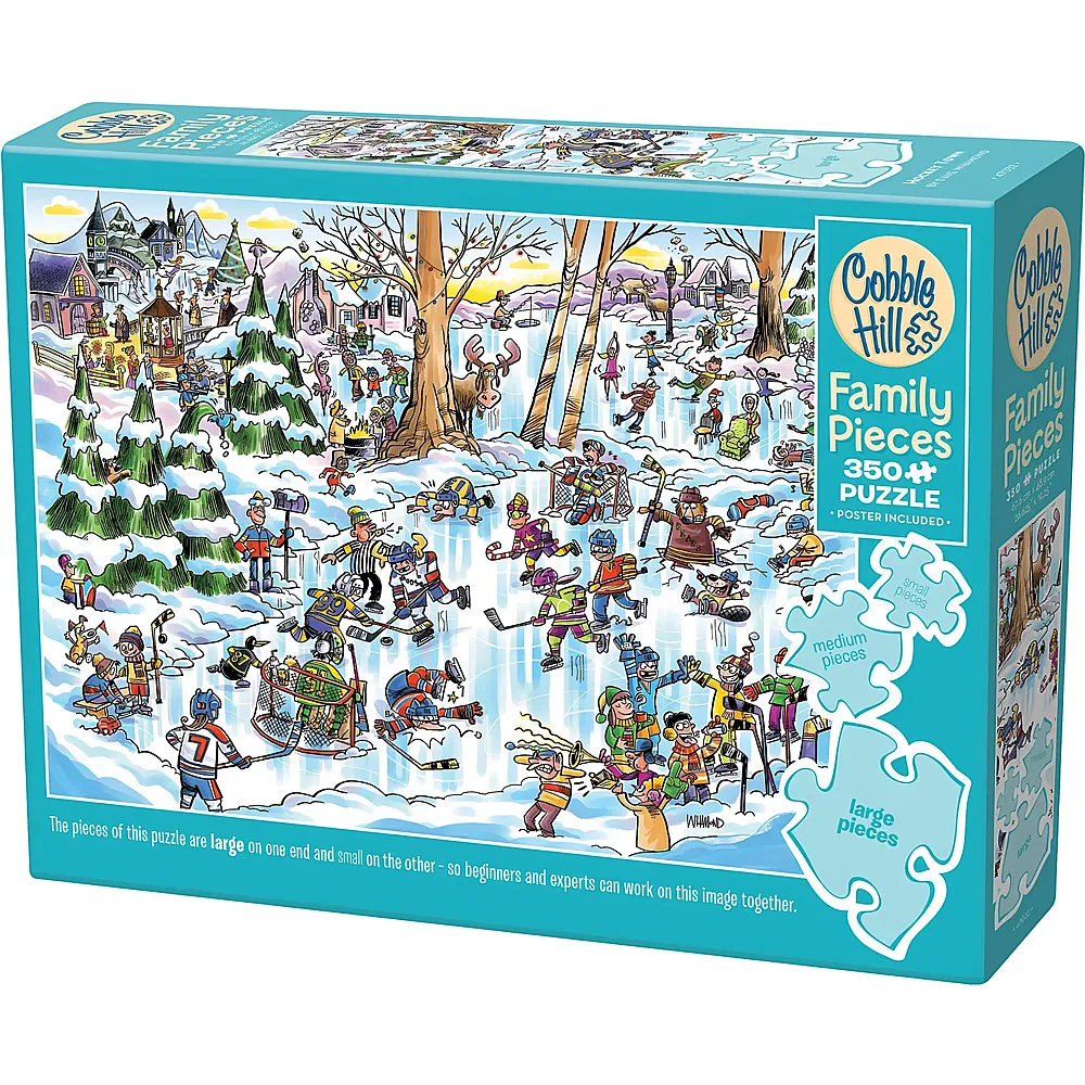 Cobble Hill Puzzle Verr�cktes Eishockey - 350 Teile