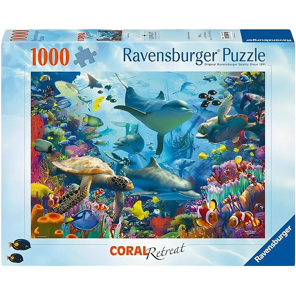 Ravensburger Puzzle Coral Reef Retreat - 1000 Teile