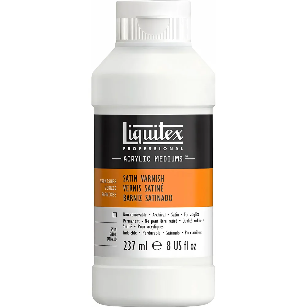 Liquitex Lqx Acryl Seidenmattfirnis 237ml - Suche