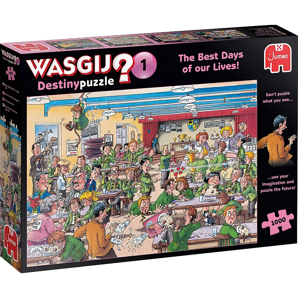 Jumbo Puzzle WASGIJ Die besten Jahre unseres Lebens - 1000 Teile