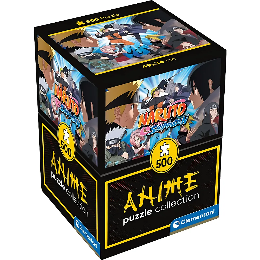 Clementoni Puzzle Anime Cube Naruto Shippuden 500Teile