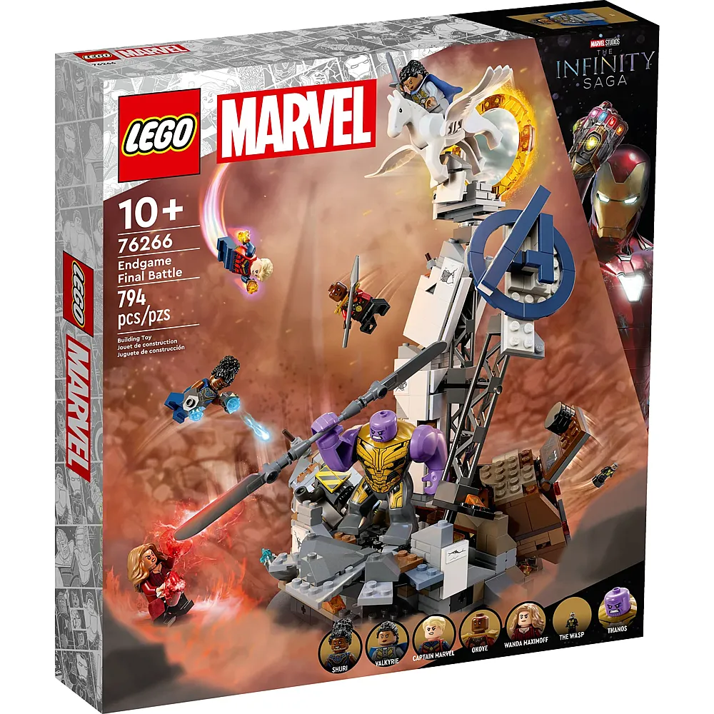 LEGO Marvel Super Heroes Endgame  Letztes Kr�ftemessen 76266