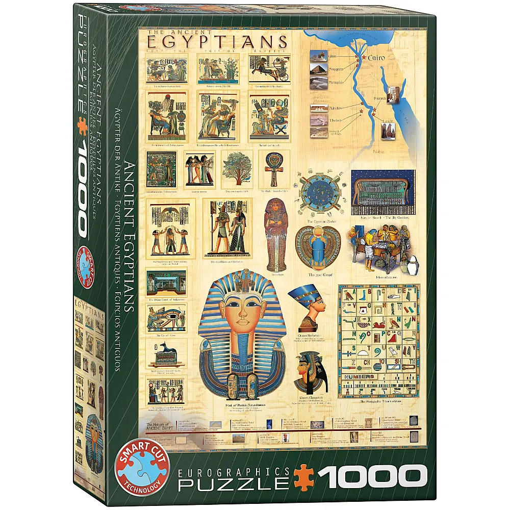 Eurographics Puzzle �gypter - 1000 Teile | Puzzle 1000 Teile