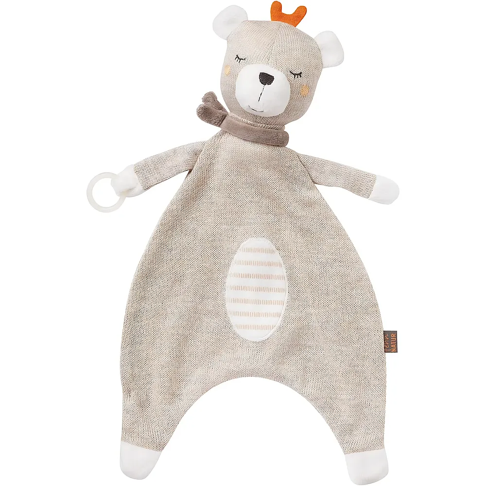 meinspielzeug - Fehn Natur Schmusetuch Teddyb�r 34cm | Schmuset�cher
