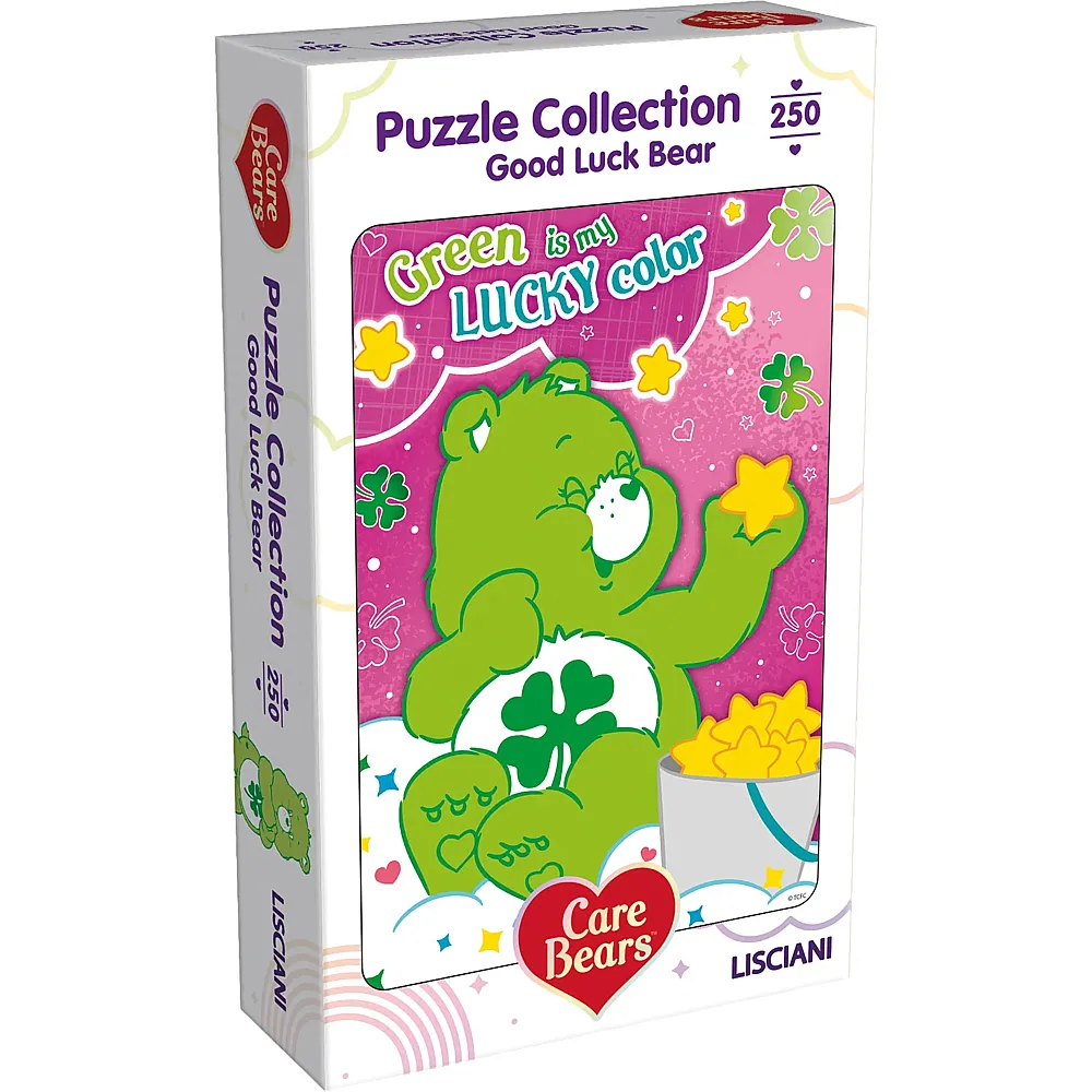 Lisciani Puzzle Care Bears Good Luck Bear 250 Teile, 50x35 cm,