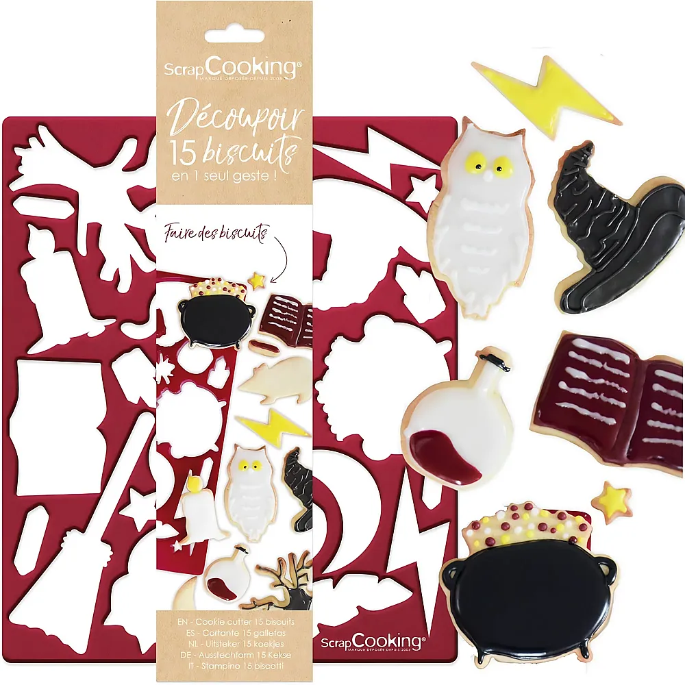 ScrapCooking Ausstechform Zauberer | Backen & Dekorieren