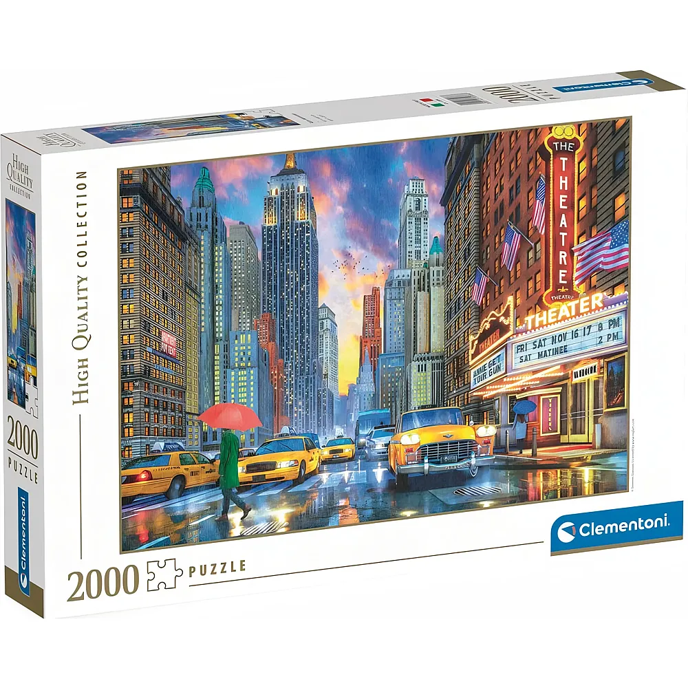 Clementoni Puzzle High Quality Collection Manhattan - 2000 Teile