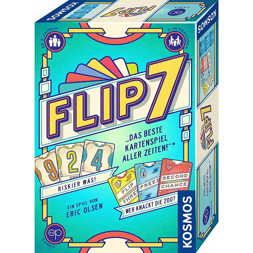 Kosmos Spiele Flip 7 - Deutsch