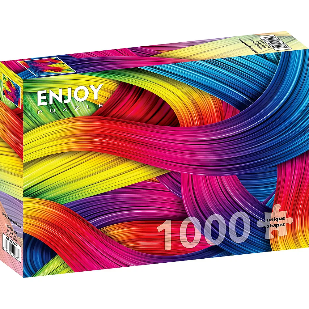 Enjoy Puzzle Knitting Rainbows - 1000 Teile