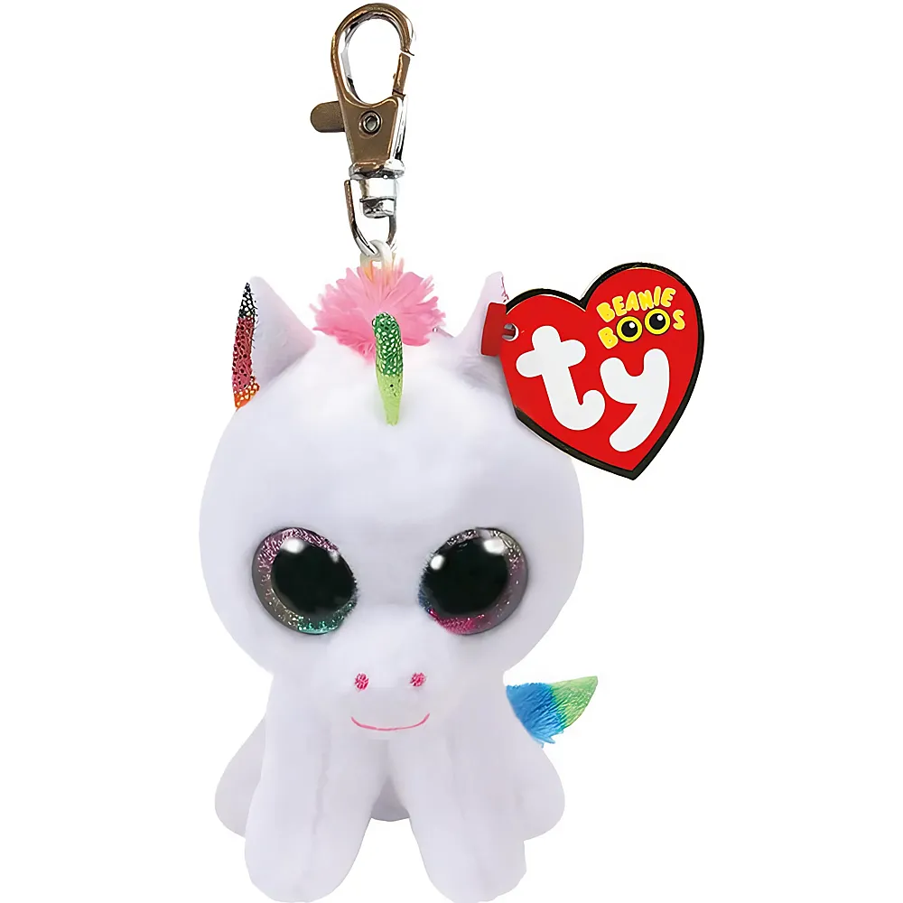 Ty Beanie Clips Schl�sselanh�nger Einhorn Pixy - 10 cm