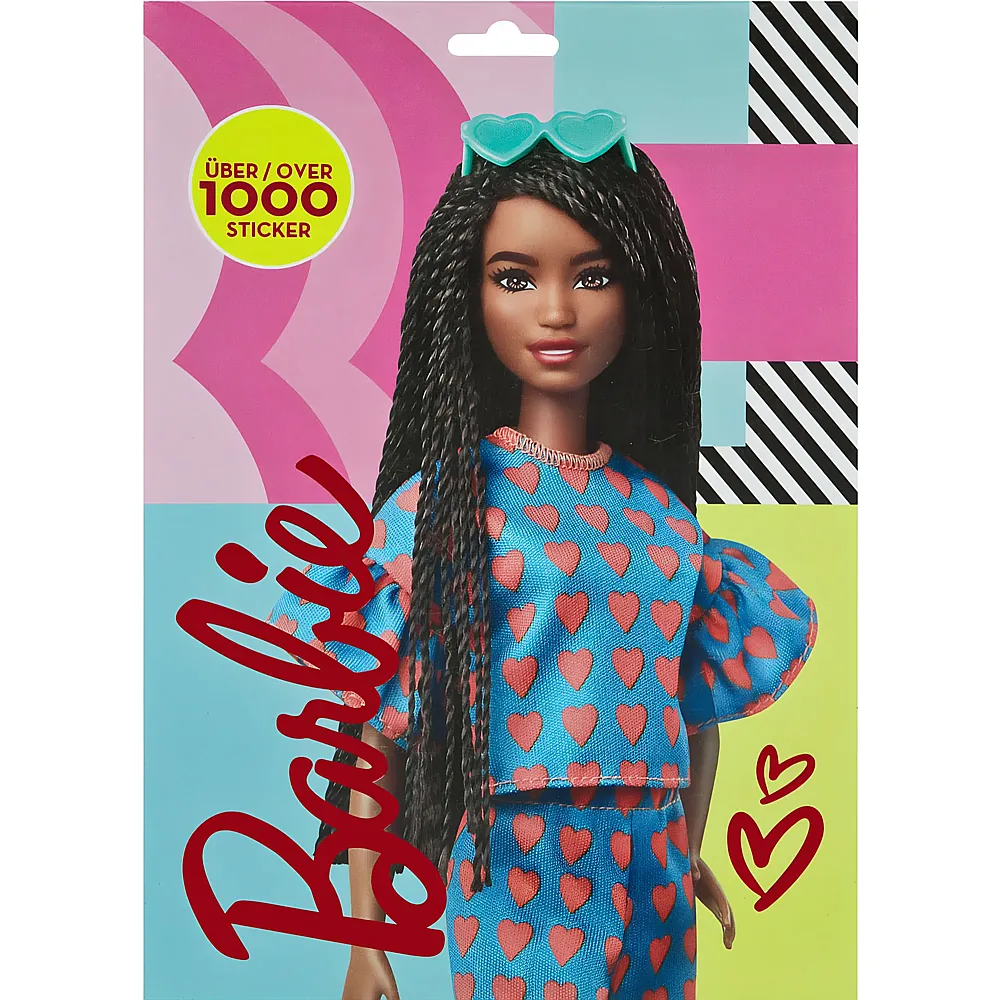 Undercover Stickerblock Barbie