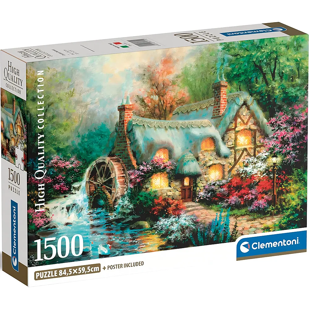 Clementoni Puzzle High Quality Collection Country Retreat - 1500 Teile