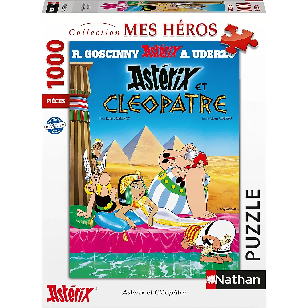 Nathan Puzzle Collection Mes H�ros Asterix und Kleopatra 1000Teile