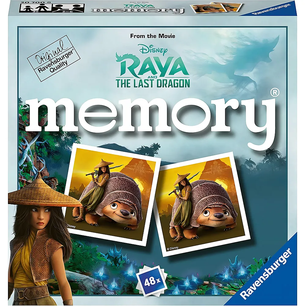 Ravensburger Spiele Disney Princess Memory Raya & The Last Dragon