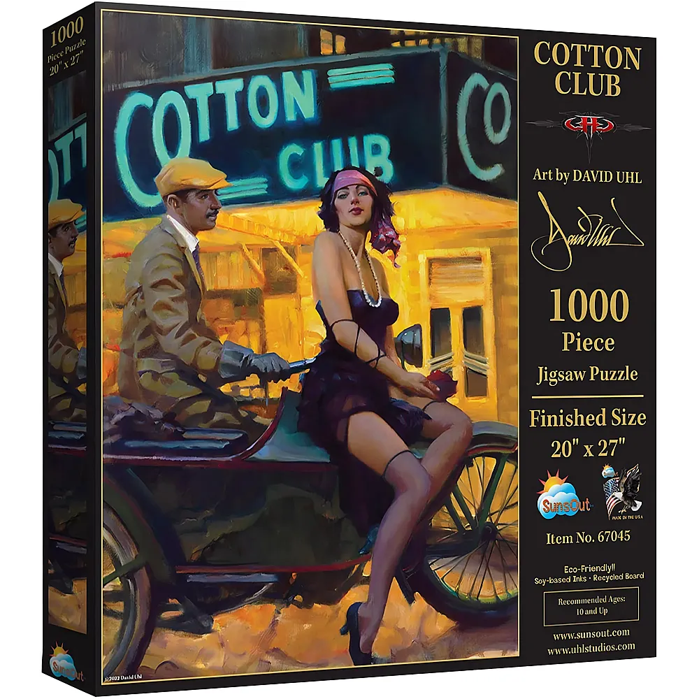 SunsOut Puzzle David Uhl Cotton Club - 1000 Teile