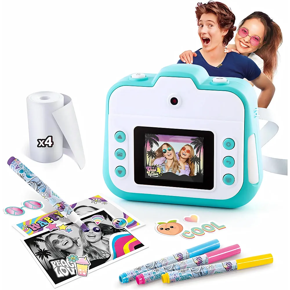 Canal Toys 3in1 Photo Creator Instant Camera T�rkis
