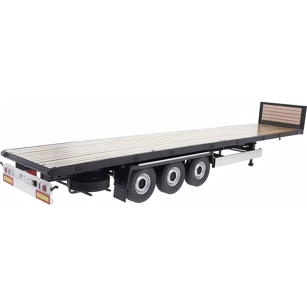 meinspielzeug - Solido 1:24 Transport Anh�nger Schwarz | Die-Cast 1:24