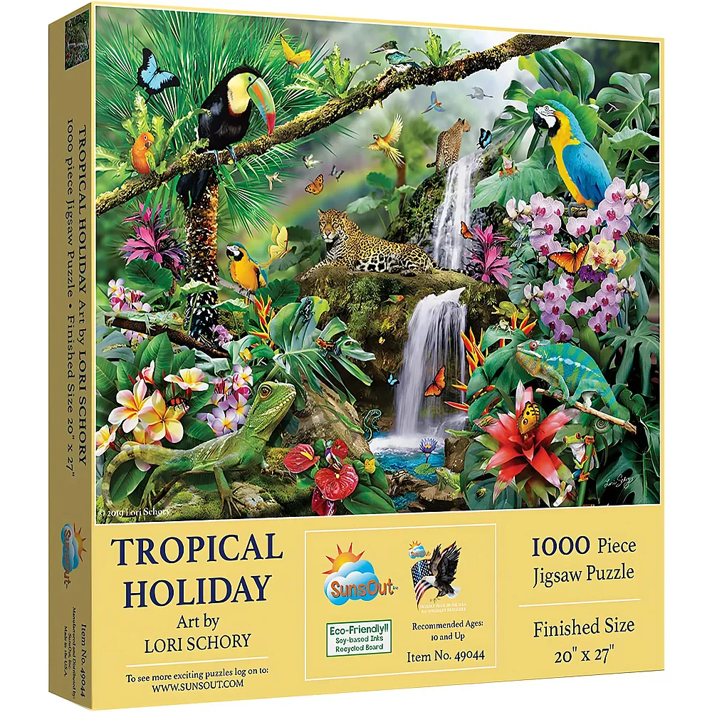 SunsOut Puzzle Lori Schory Tropical Holiday 1000Teile
