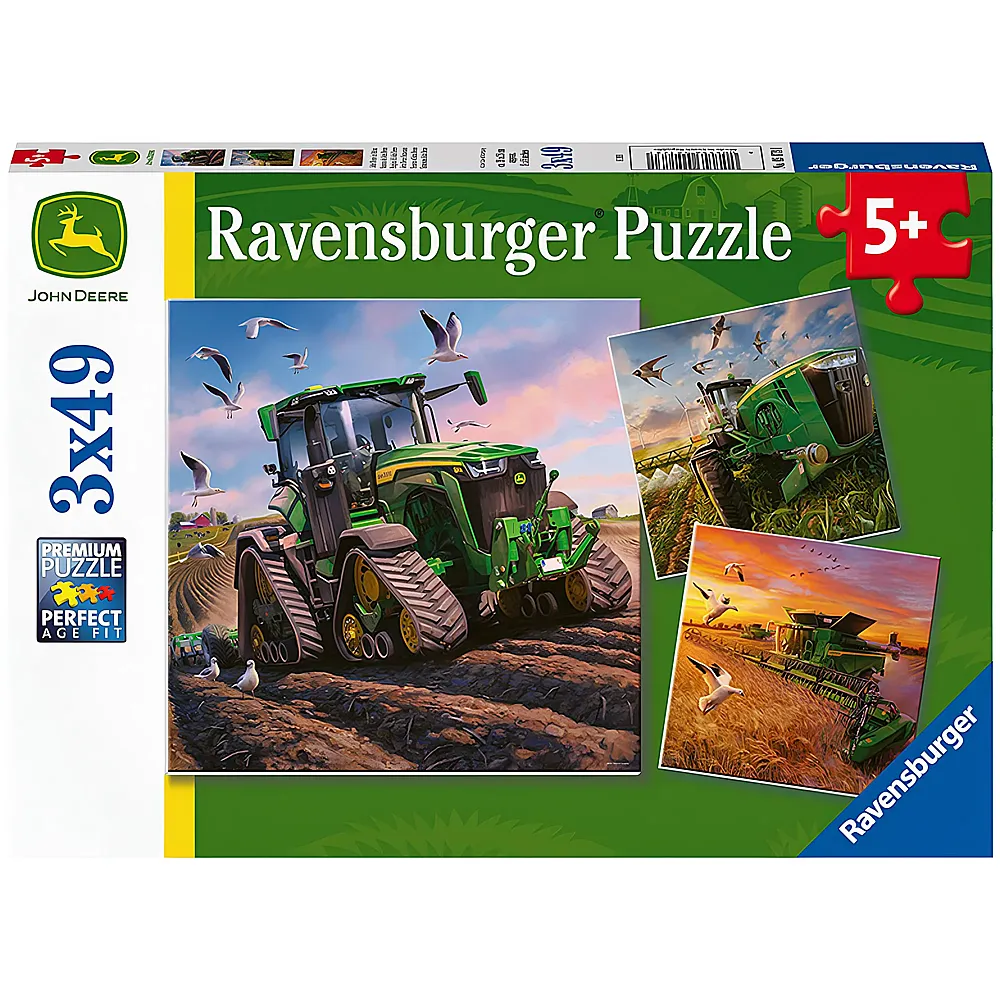 Ravensburger Puzzle Seasons of John Deere 3x49