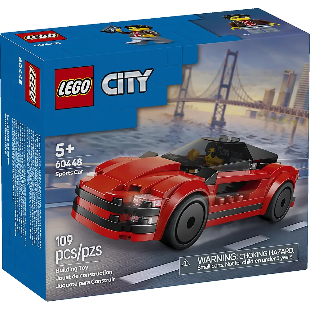 LEGO City Roter Sportwagen 60448