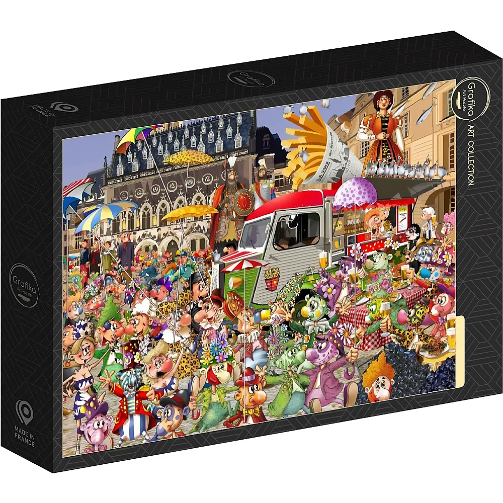 Grafika Puzzle Art Collection Franois Ruyer Braderie von Lille - 1000 Teile