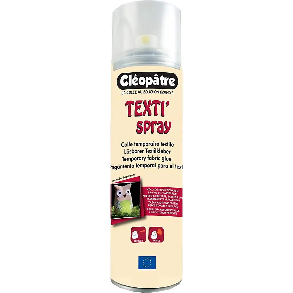 Cleopatre Texti'spray - Losbarer Textilkleber LA Mercerie Cleoptre SP