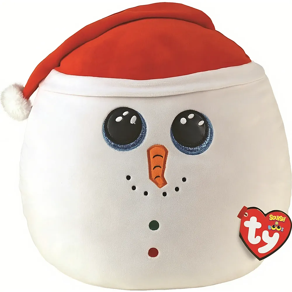 Ty Squishy Beanies Flurry der Schneemann - 31 cm - Diverse Tiere Pl�sch
