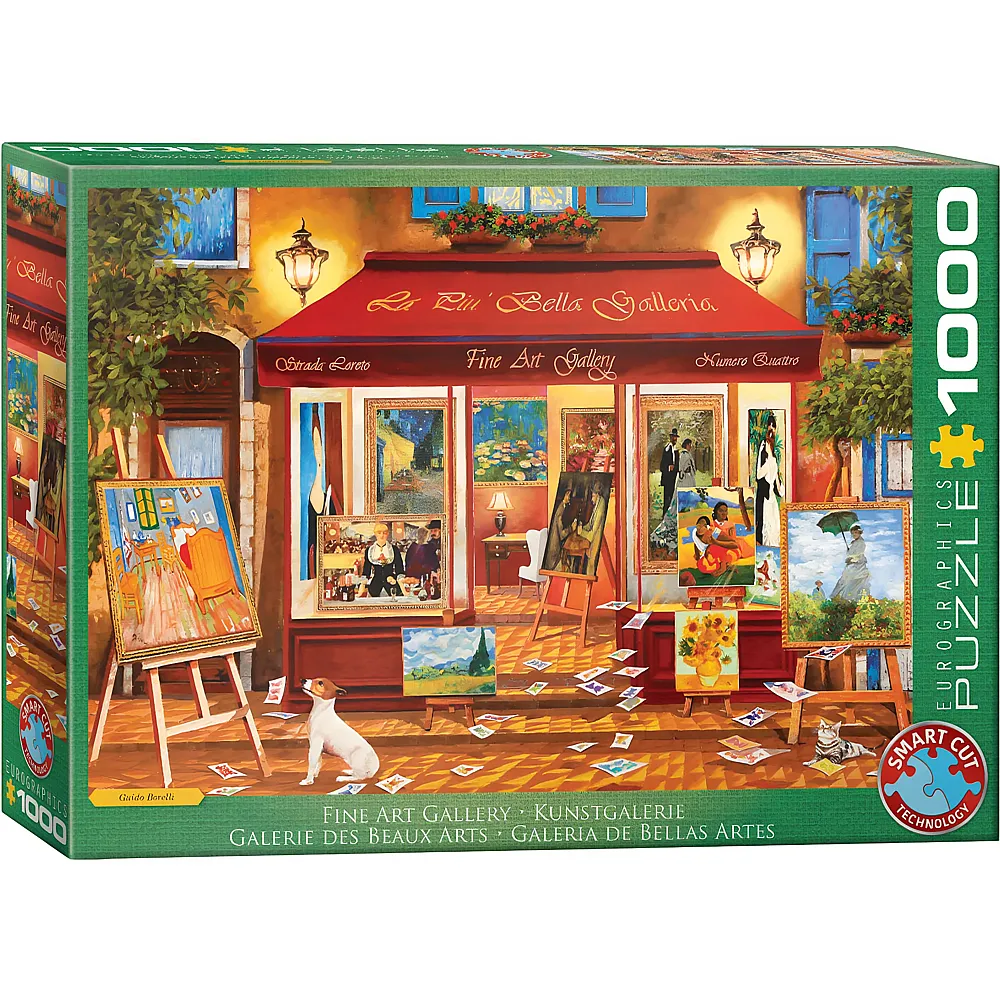 Eurographics Puzzle Kunstgalerie - 1000 Teile